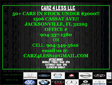 Tablet Screenshot of carz4less.biz